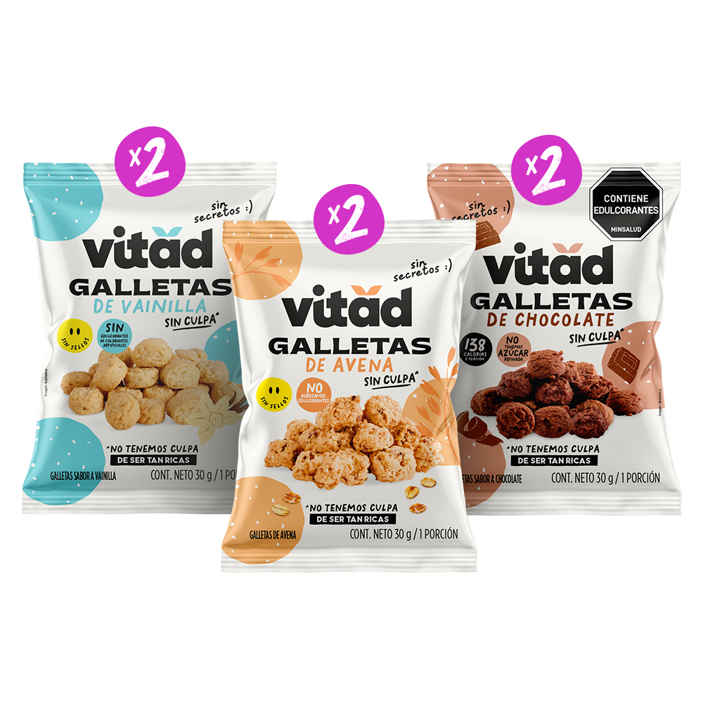 Galletas Variadas x 6uds VITAD