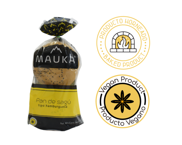 PAN sagu hamburguesa MAUKA Sin Gluten 280 GRM