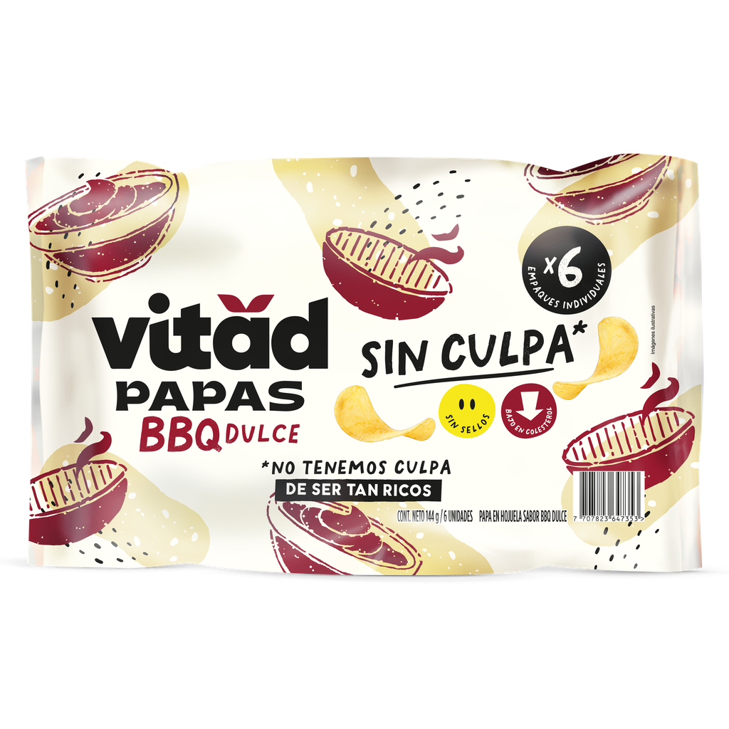 Papas BBQ x 6uds VITAD