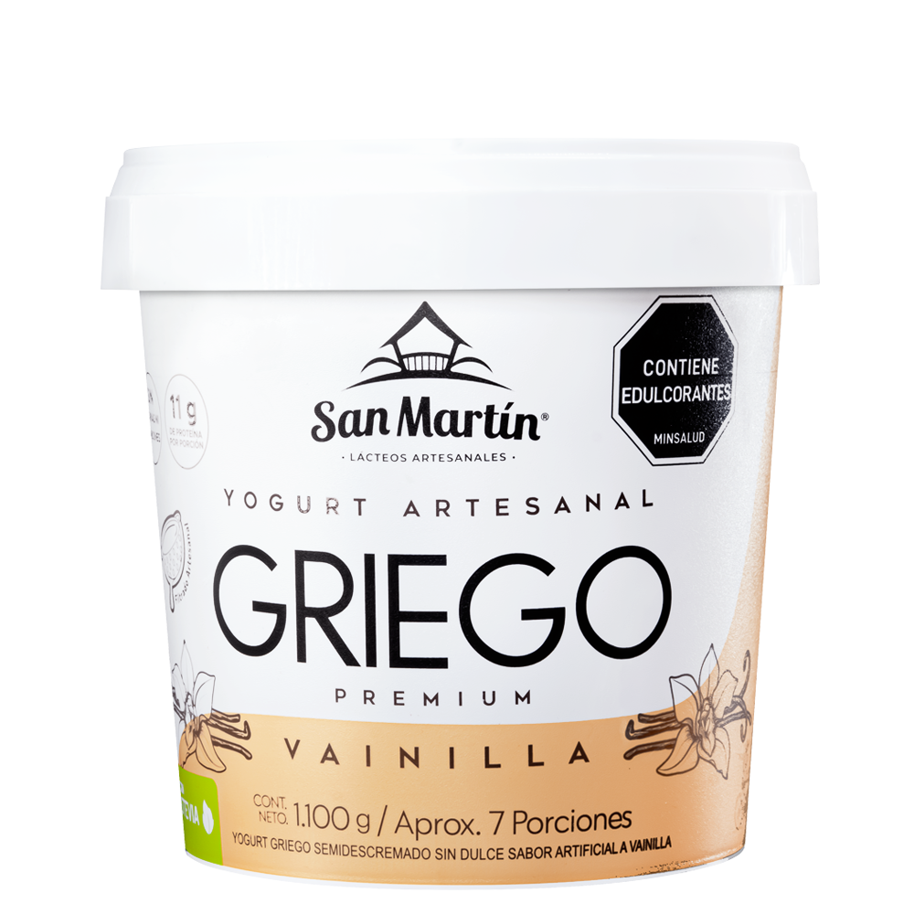 Yogurt Artesanal Griego Vainilla SAN MARTIN