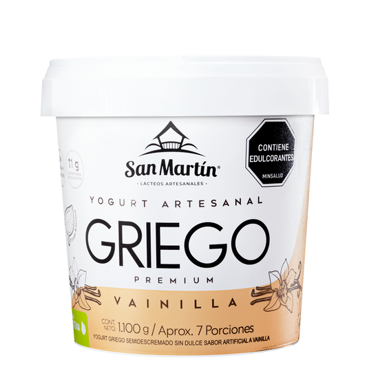 Yogurt Artesanal Griego Vainilla SAN MARTIN