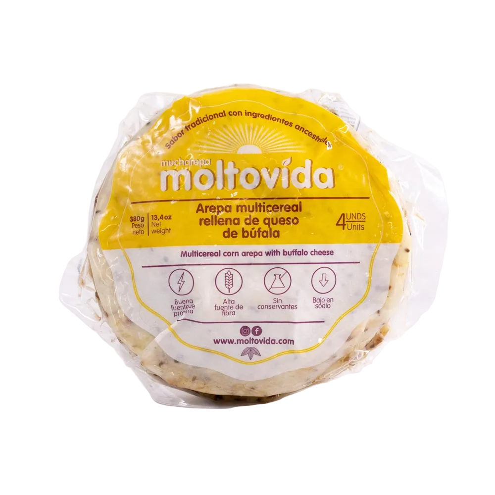 AREPA MULTICEREAL BUFALA 4 UND X 100 GR