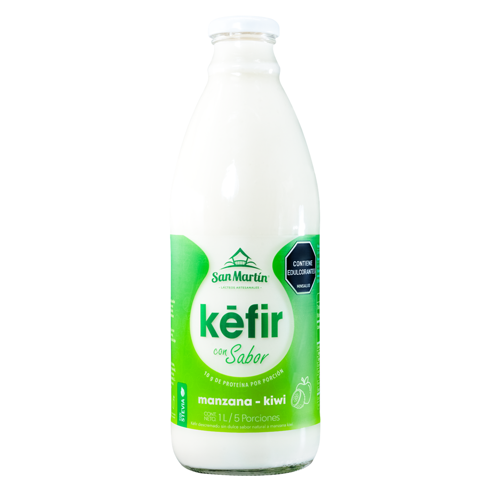 Kefir  sabor Manzana Kiwi SAN MARTIN