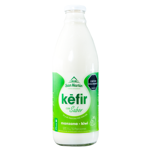 Kefir  sabor Manzana Kiwi SAN MARTIN