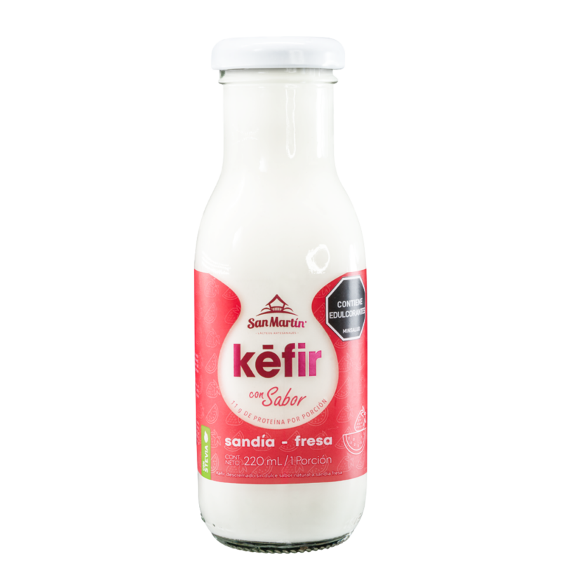 Kefir sabor sandía fresa SAN MARTIN