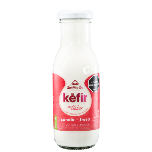 Kefir sabor sandía fresa SAN MARTIN