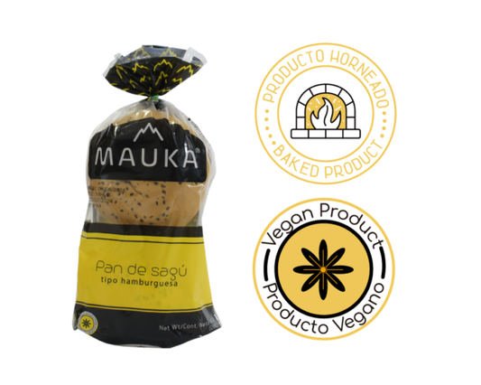 PAN sagu hamburguesa MAUKA Sin Gluten 280 GRM