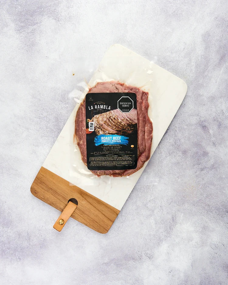 Roast beef Pimienta Mostaza LA RAMBLA