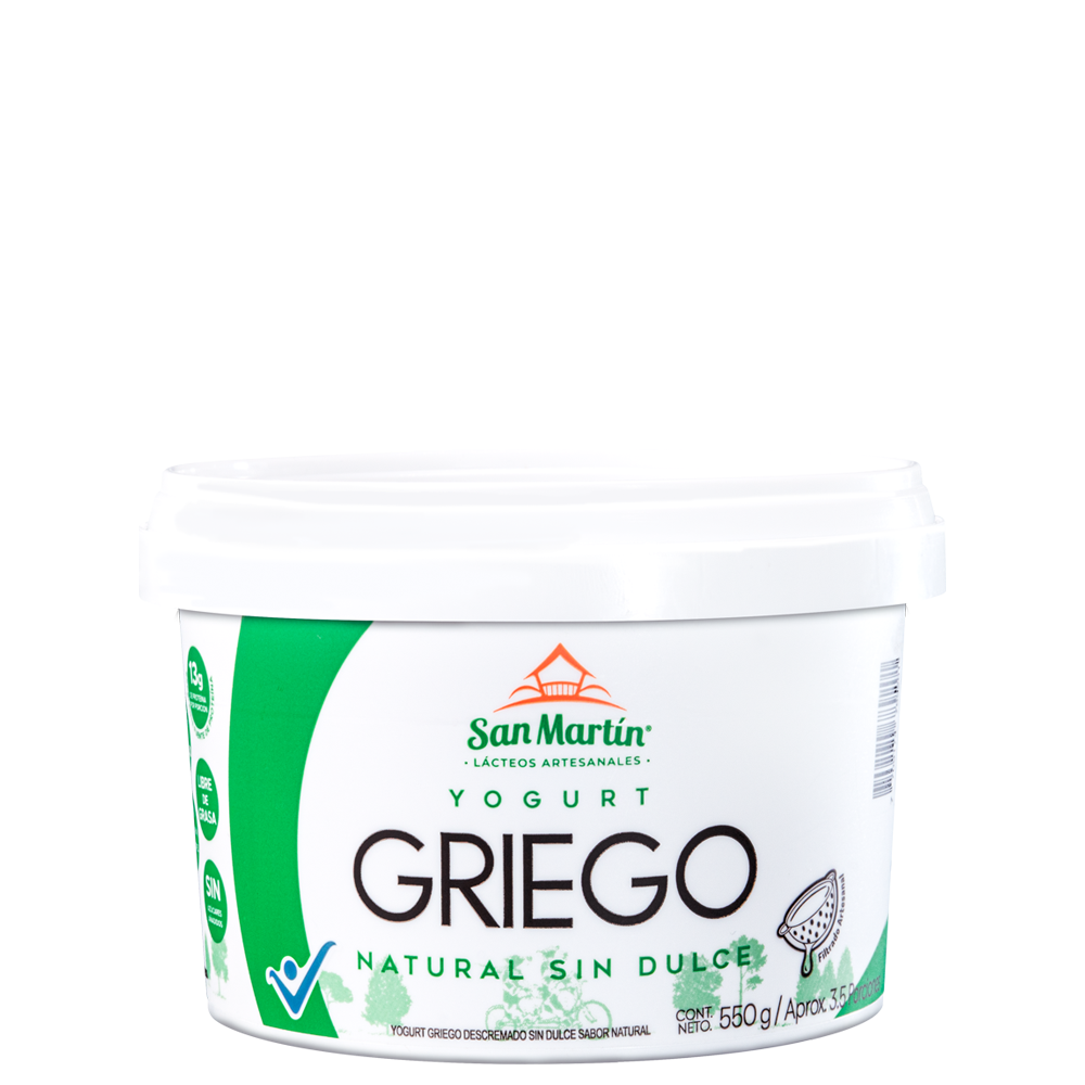 Yogurt Griego Natural Sin Dulce SAN MARTIN