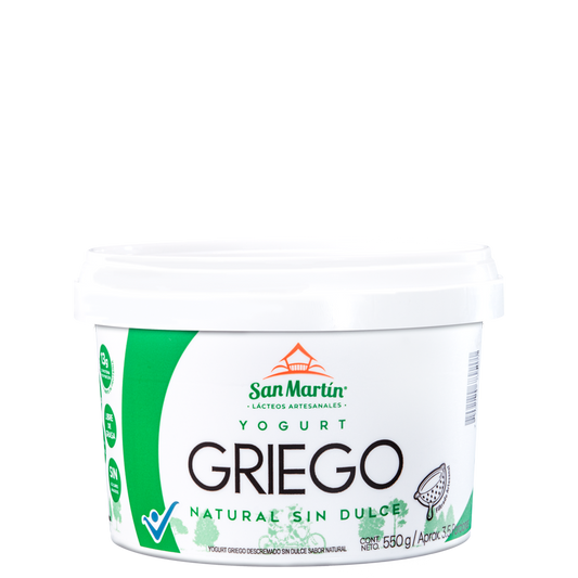 Yogurt Griego Natural Sin Dulce SAN MARTIN