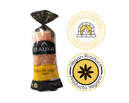 Pan de Sagú MAUKA Sin Gluten 450 GRM